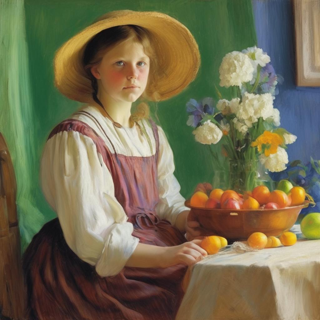 Η Πρώιμη Ζωή της Άννας Κίρστινε Άνκερ